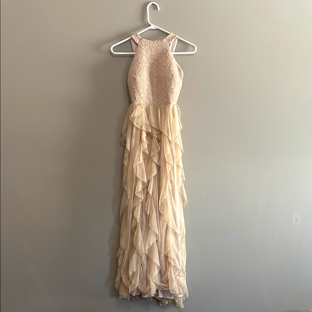 Formal maxi dress. bridesmaids/prom/black tie event